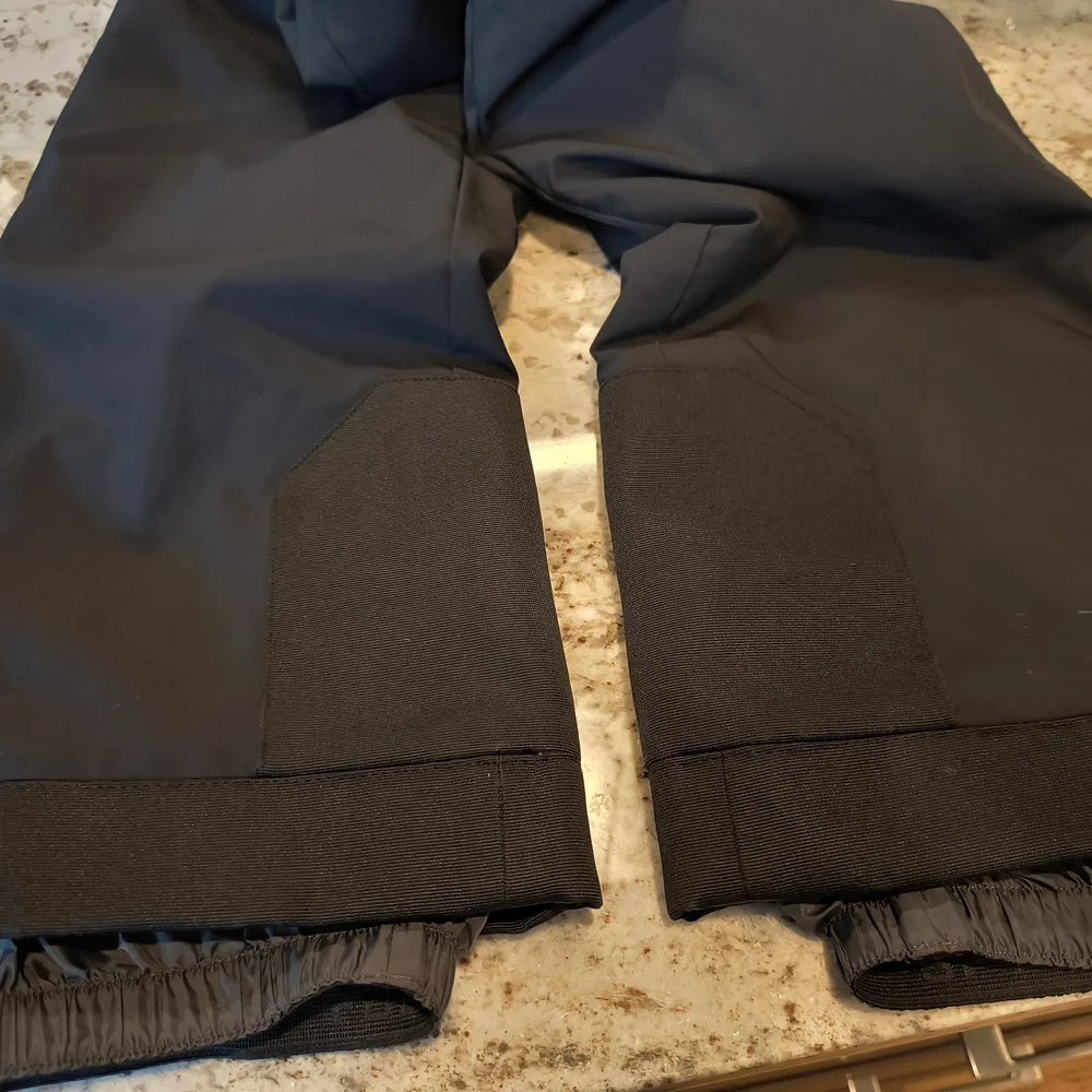 Spyder Orange and Blue Jacket with Black Pants - Picture 9 of 12